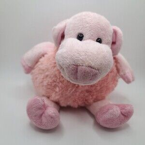 Pink Lamb Sheep Plush Stuffed Animal